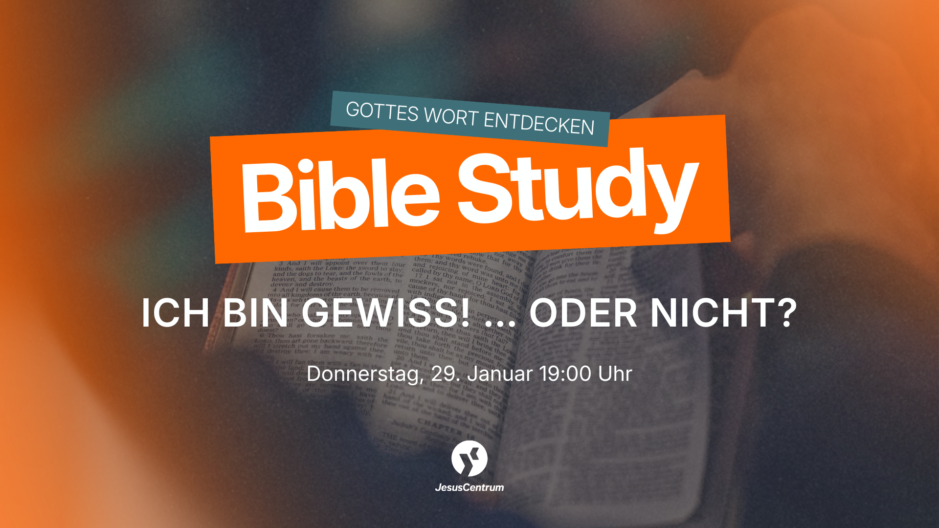 2026_Biblestudy_Januar Sommerpause JC Bamberg